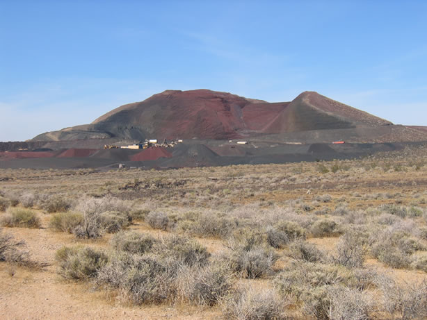 Pitkin cinder cone.